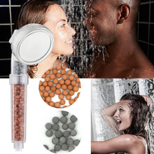 Charger l'image dans la galerie, High Pressure Shower Head Bathroom Water Saving 3 Filter Ionic Filtration Heads