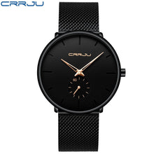 Charger l'image dans la galerie, Crrju Top Brand Luxury Watches Men Stainless Steel
